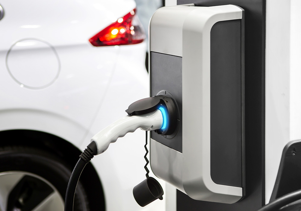 Instalación de un cargador para coche eléctrico